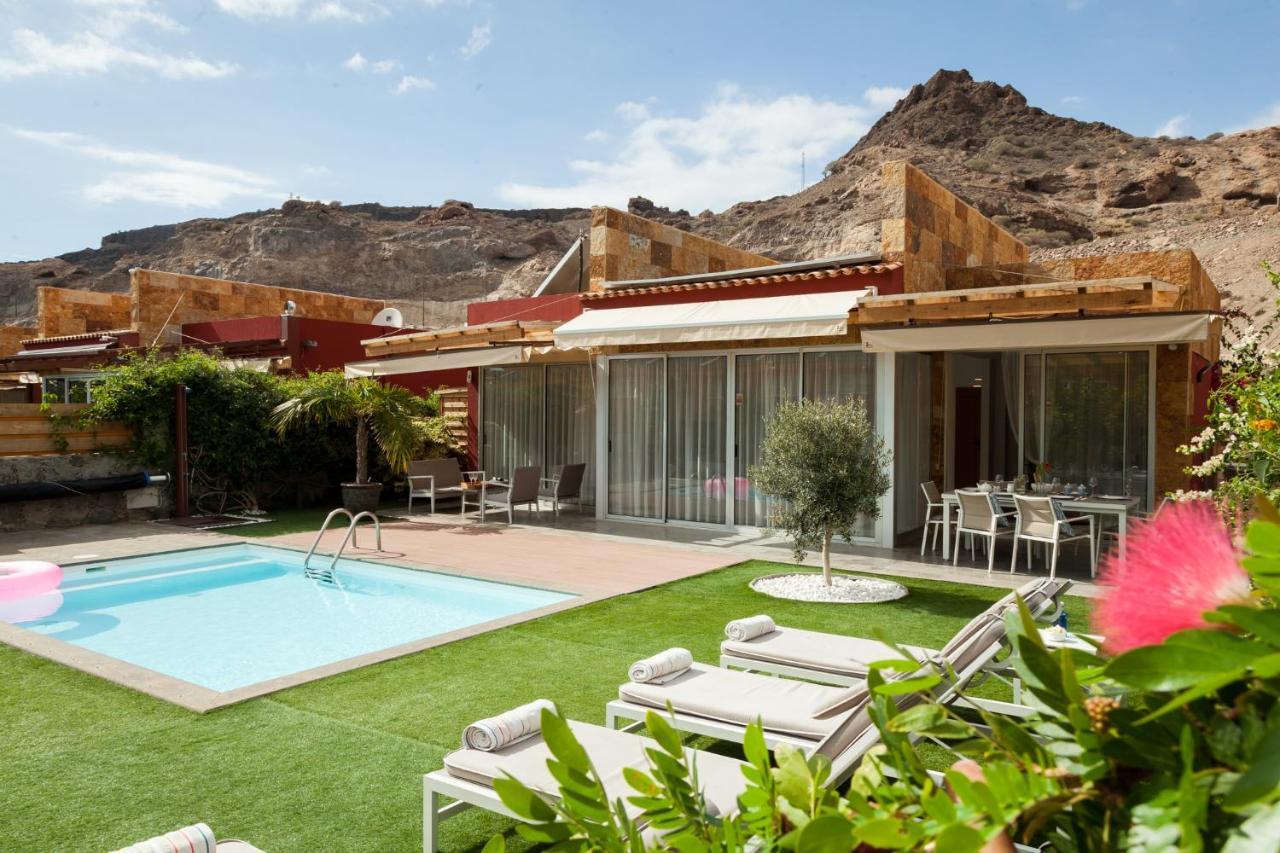 Elle Ocean Villa Gran Canaria Heated Pool Wifi Амадорес Экстерьер фото